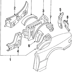 Reinforcement - Mazda (NA01-71-15XA)