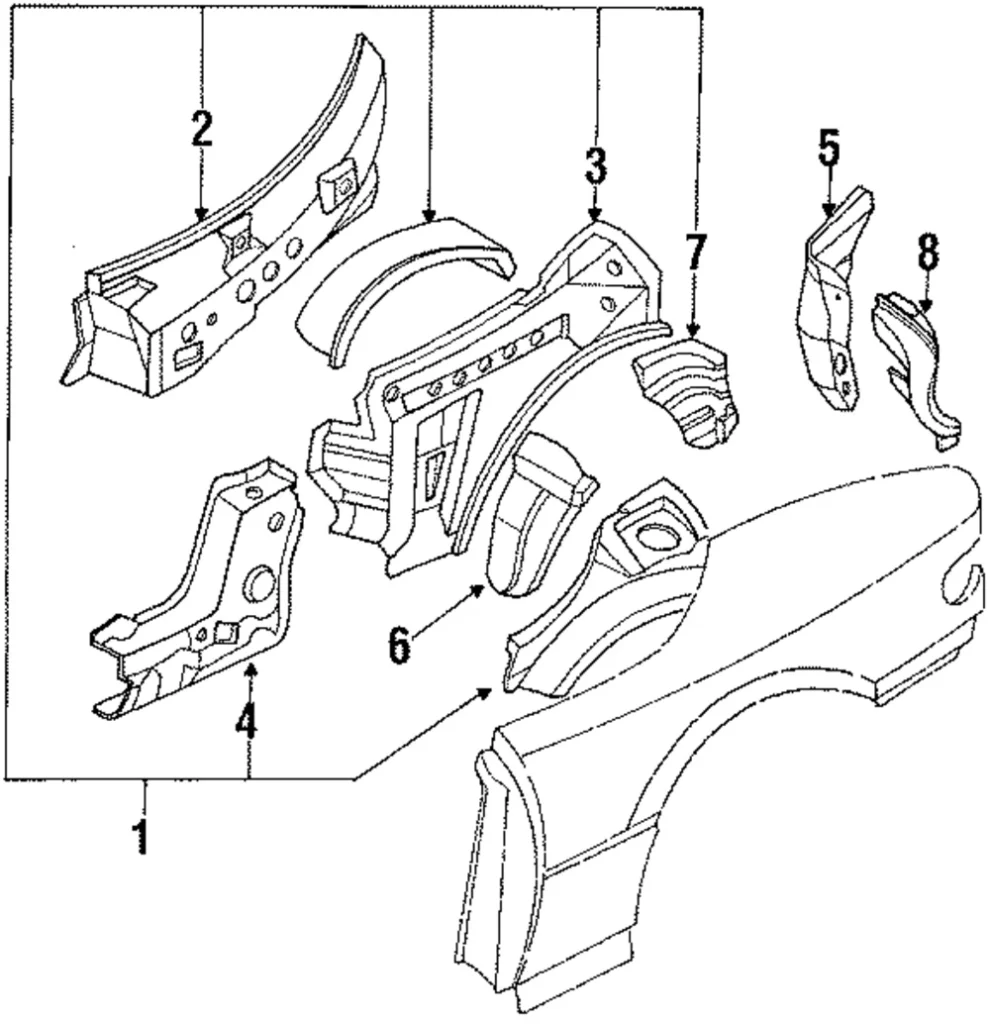 Reinforcement - Mazda (NA01-71-15XA)