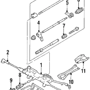 Inner Boot - Mazda (G309-32-125)