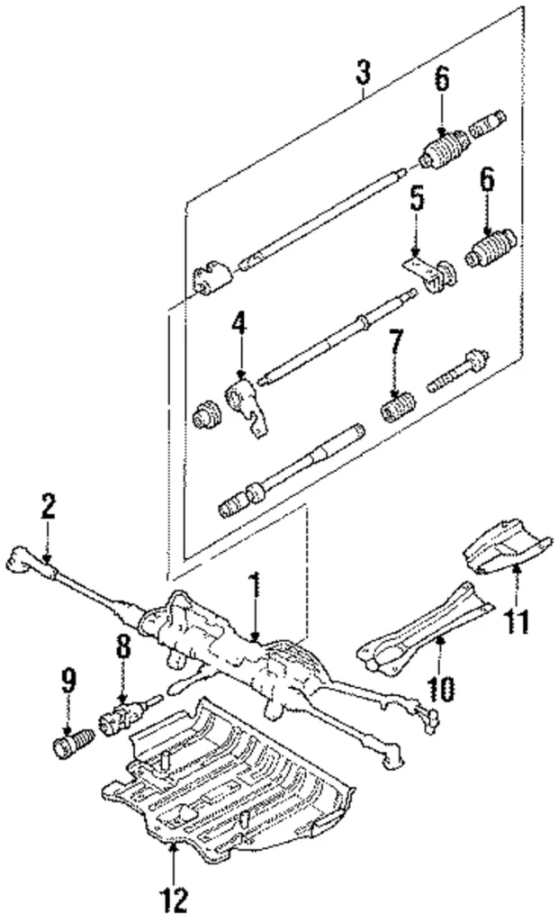 Inner Boot - Mazda (G309-32-125)