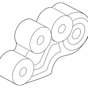Engine Torque Strut Bracket - Mazda (K123-39-010)