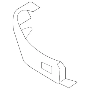 Rail Section Gusset - Mazda (C235-53-832A)