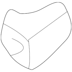 Bumper Bracket - Mazda (B25D-53-335A)
