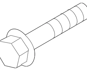 Front Mount Mount Bolt - Mazda (KD35-28-112)