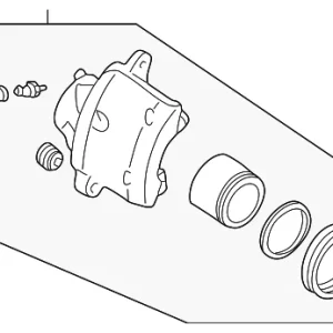 Caliper - Mazda (ZZC1-33-980A)