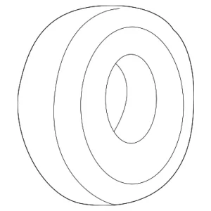 Cv Axle Shaft Carrier Bearing - Mazda (FA09-25-155)