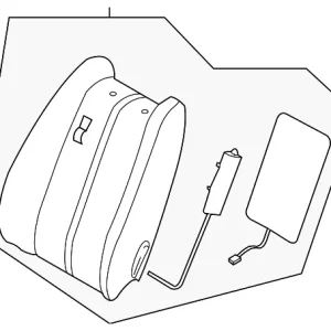 Seat Back Assembly - Mazda (TE71-88-180-34)
