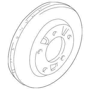 Rotor - Mazda (GD7Y-33-25XA)
