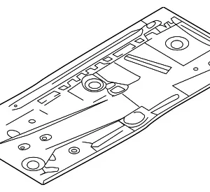 Floor Pan - Mazda (TKY8-54-60X)
