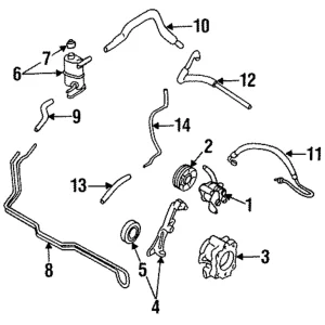 Hose - Mazda (EA03-32-685A)
