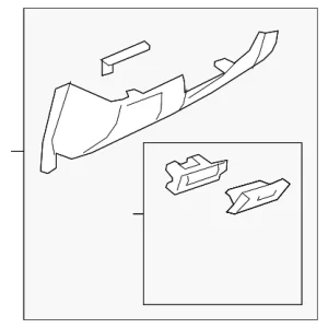 Lower Panel - Mazda (GMN3-64-280A-02)