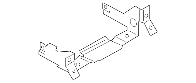 Receiver Lower Bracket - Mazda (TK79-66-9B0A)
