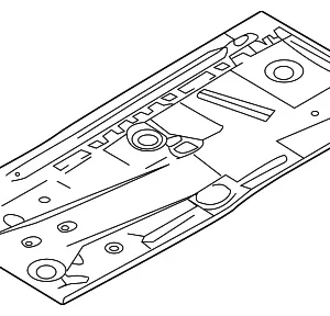 Front Floor Pan - Mazda (KD53-54-602B)