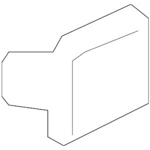 Lower Molding Retainer - Mazda (TK49-51-RE2)
