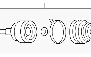Inner Joint Assembly - Mazda (RTC3-22-520)