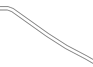 Washer Hose - Mazda (GS3W-67-501)