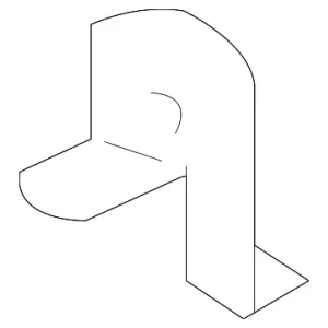 PCM Front Bracket - Mazda (N3H1-18-883)