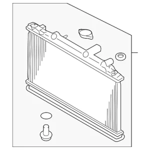 Radiator - Mazda (L3K9-15-200C)