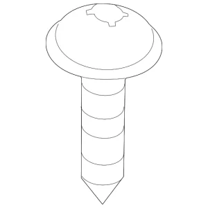 Instrument Panel Screw - Mazda (W201-64-999)