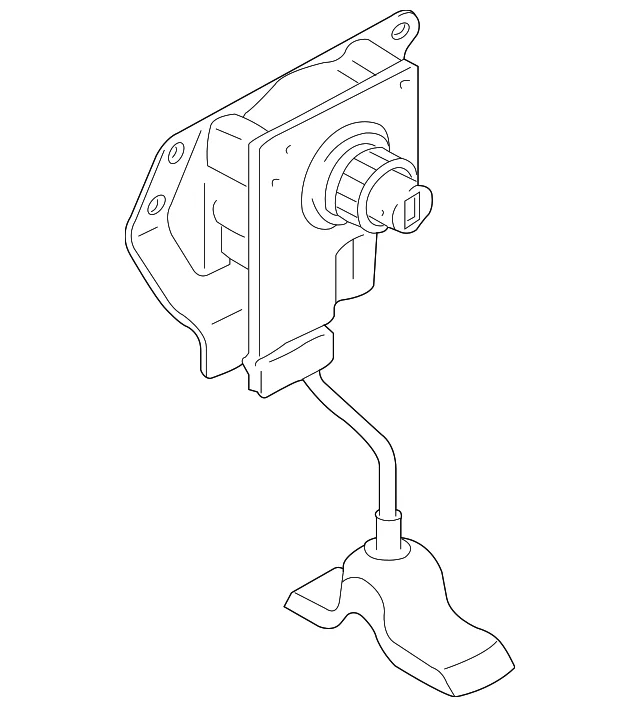 Spare Carrier - Mazda (ZZD2-56-720A)