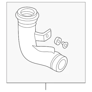 Lower Duct - Mazda (KL47-13-200)