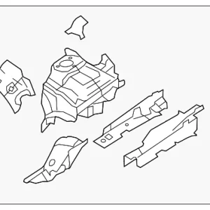 Apron Assembly - Mazda (GS3L-53-210C)