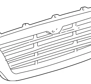 Grille - Mazda (1F01-50-710)