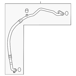 A/C Refrigerant Suction Hose - Mazda (KD45-61-462)
