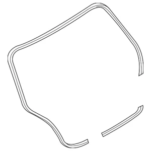 Weatherstrip - Mazda (D651-62-761)