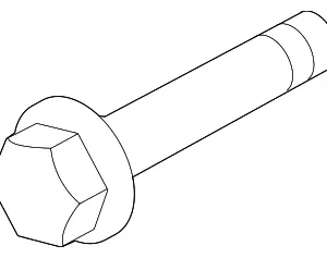 Lower Control Arm Adjust Bolt - Mazda (FD16-28-66ZB)