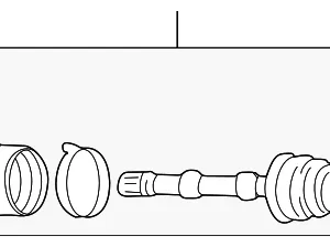 Outer Joint Assembly - Mazda (GR05-22-510)