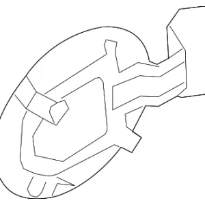 Fuel Door - Mazda (GS3L-42-410A)