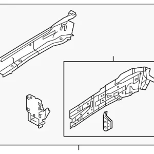 Rail Assembly - Mazda (B45A-53-31XA)