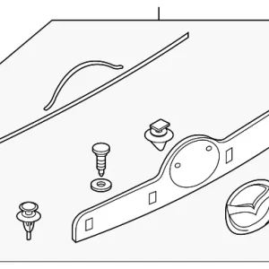 Finish Molding - Mazda (TE69-50-810A-16)