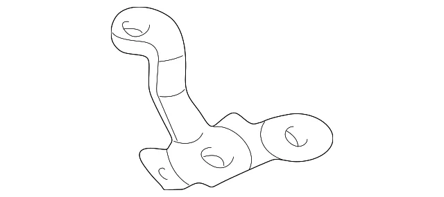 Suspension Cross-Member Bracket - Mazda (T001-34-603A)
