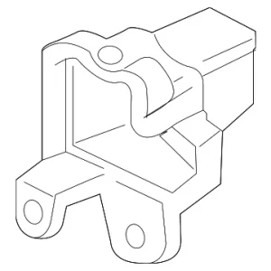 Grille Support Bracket - Mazda (BJS7-50-153)