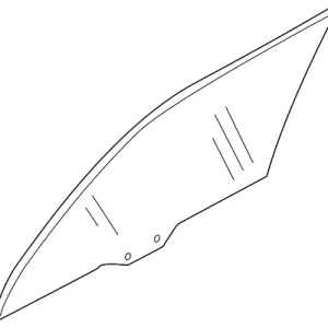 Door Glass - Mazda (LD47-58-511B)