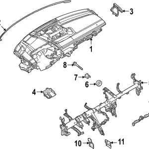 Reinforced Beam - Mazda (DN4E-60-420)