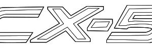 Nameplate - Mazda (KB7W-51-721A)