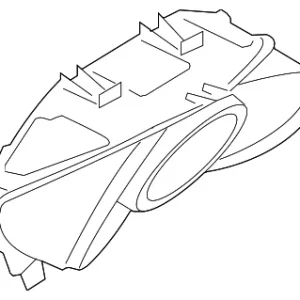 Cluster Bezel - Mazda (EH44-55-214)