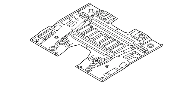 Front Floor Pan - Mazda (DN4E-53-601)