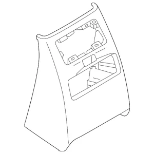 Rear Panel Trim - Mazda (KMV6-64-470-02)