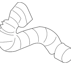 Air Hose - Mazda (BBM4-61-B24)