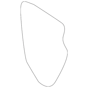 Drip Molding End Cover - Mazda (T001-50-543A)