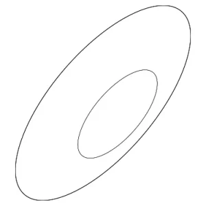 Door Glass Nut - Mazda (NE51-58-543)