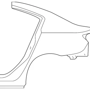 Quarter Panel - Mazda (BNYH-70-410)