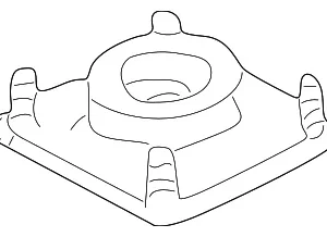 Suspension Strut Mount - Mazda (EF91-34-380)