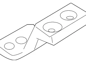 Lid Bracket - Mazda (CC33-64-453A)