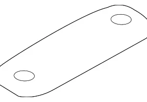 Hood Hinge Cap - Mazda (N243-56-621A)