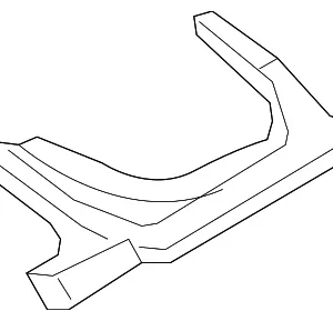 Water Drain Panel - Mazda (NF79-70-440D)